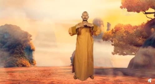 少林护法释延觉不打徐晓冬,反而去练养生操,拳