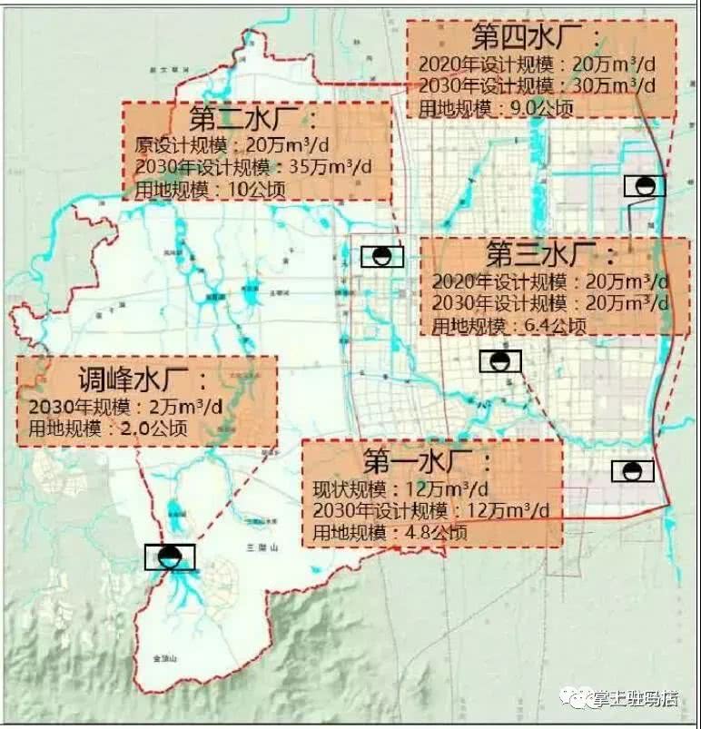2018年初,驻马店市城乡规划局对驻马店市城市供水与节约用水专项规划