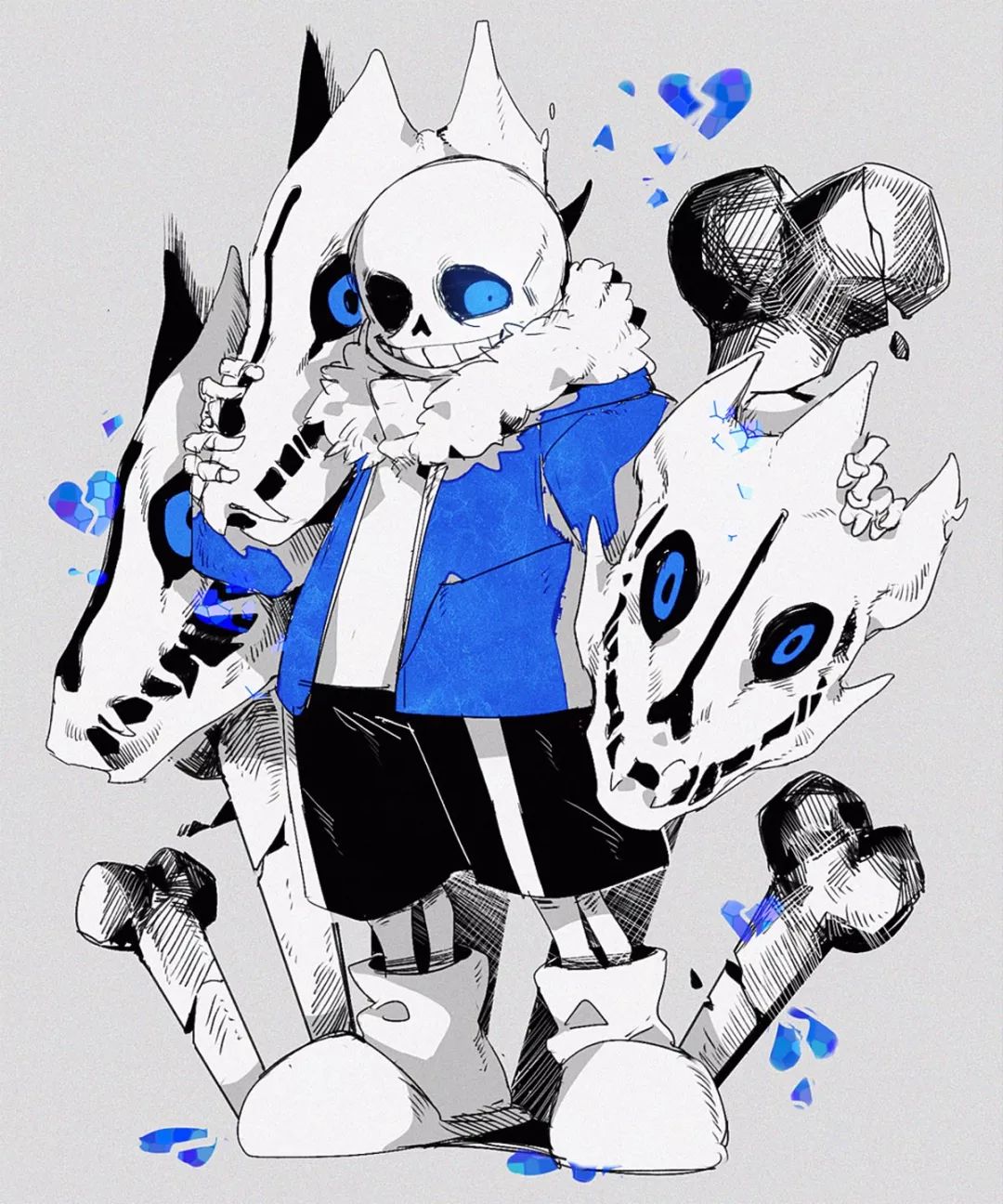 本期壁纸为 Sans