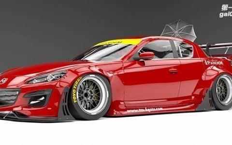 马自达RX-8改装Rocket Bunny套件