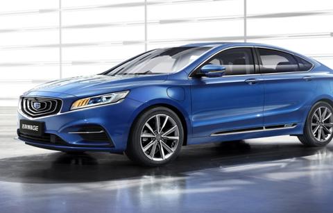 吉利科技智混新旗舰K车型定名“博瑞GE”，高清实车官图曝光