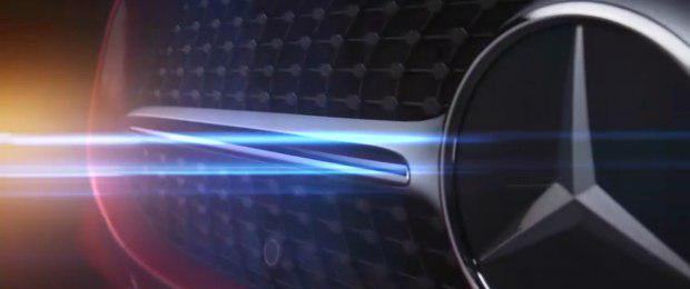 细节造型曝光 全新奔驰CLS预告视频发布