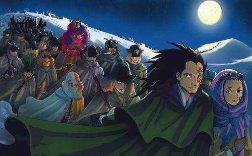 海贼王革命军头目，3个辅助，一位主C，能力和火影鼬神相似