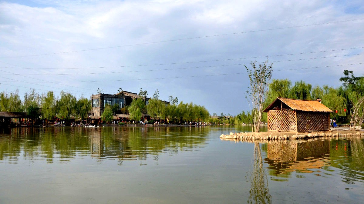 周至有一个永远拍不够的地方中国第一水街之沙沙河