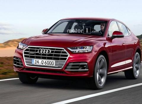 奥迪Q6假想图曝光 对手指向奔驰GLC coupe/宝马X4