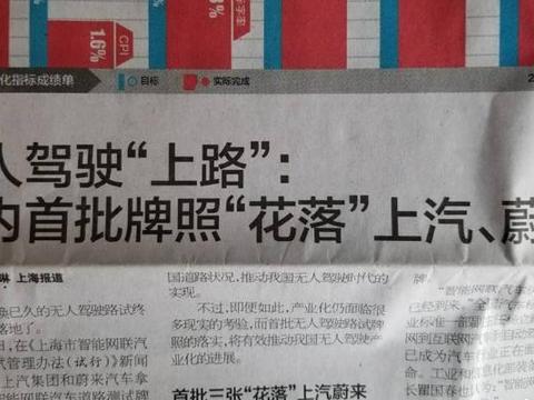 配上AliOS系统的国内首批无人驾驶车上道, 上汽这下要上天了