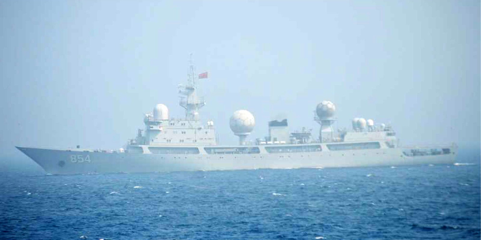 单枪匹马追着美国航母跑！中国海军815A型电侦船，究竟强在哪儿？_侦查_电子_日本防卫省