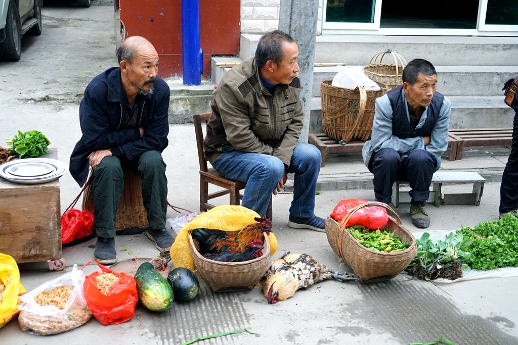 实拍农村赶集,各种山货琳琅满目,价格低的让你泪奔