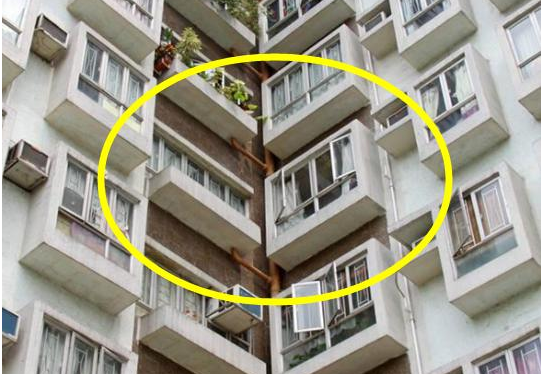 为何香港的住宅都没阳台?香港姑妈说:白送