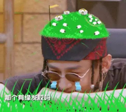 (看到了白敬亭的头顶变成了原谅色)