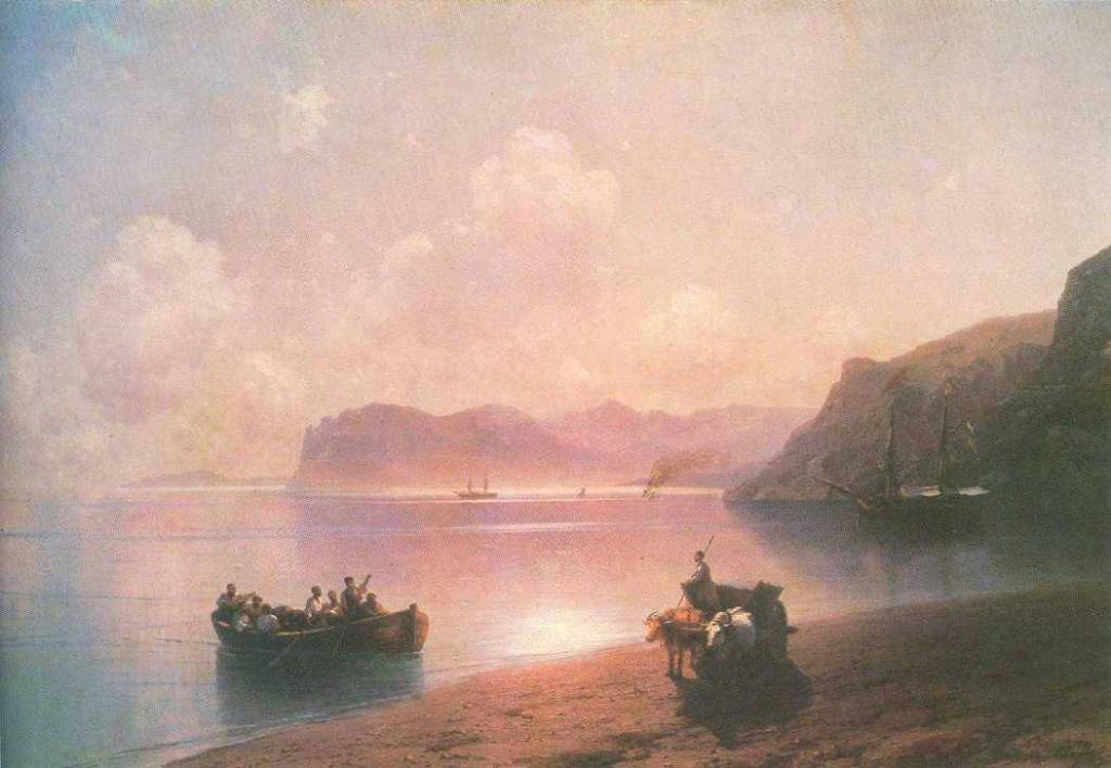 19世纪俄罗斯浪漫主义画家 ivan aivazovsky