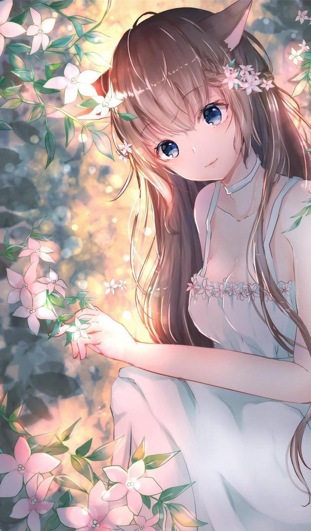 手机动漫壁纸(精选),美和可爱兼并,你能带走几个妹子呢?