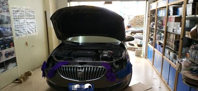 别克英朗改装透镜大灯，媳妇质问：车子得了红眼病？