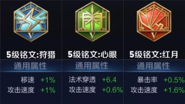 王者荣耀:法术铭文可以分几类?法术穿透铭文可