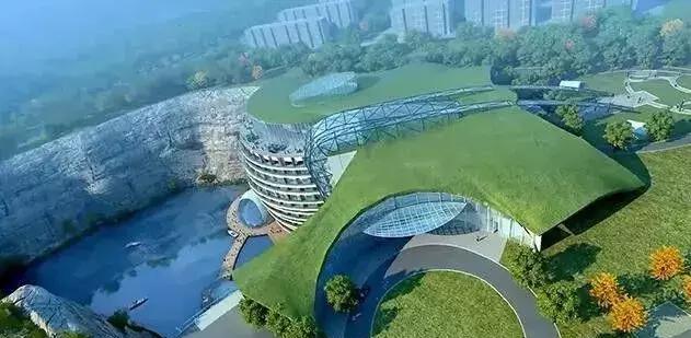 魔都现深坑酒店,花费10年砸6亿,明年5月试运营