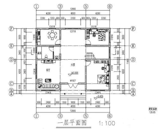 新农村自建房也要的带堂屋 7种平面图布局全包括!