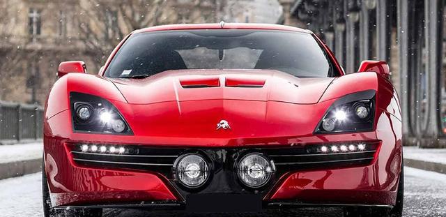 Corvette C7被改成这样，连商标都看不出是马还是狗了