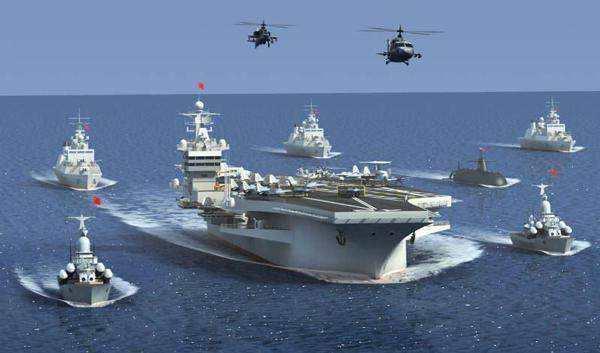 中国海军造舰计划曝光,2030年,550艘战舰,6艘