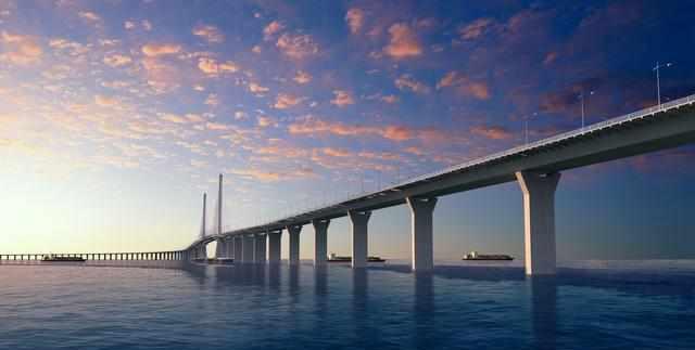 港珠澳大桥屹立东方,两地车牌办理趋势上升