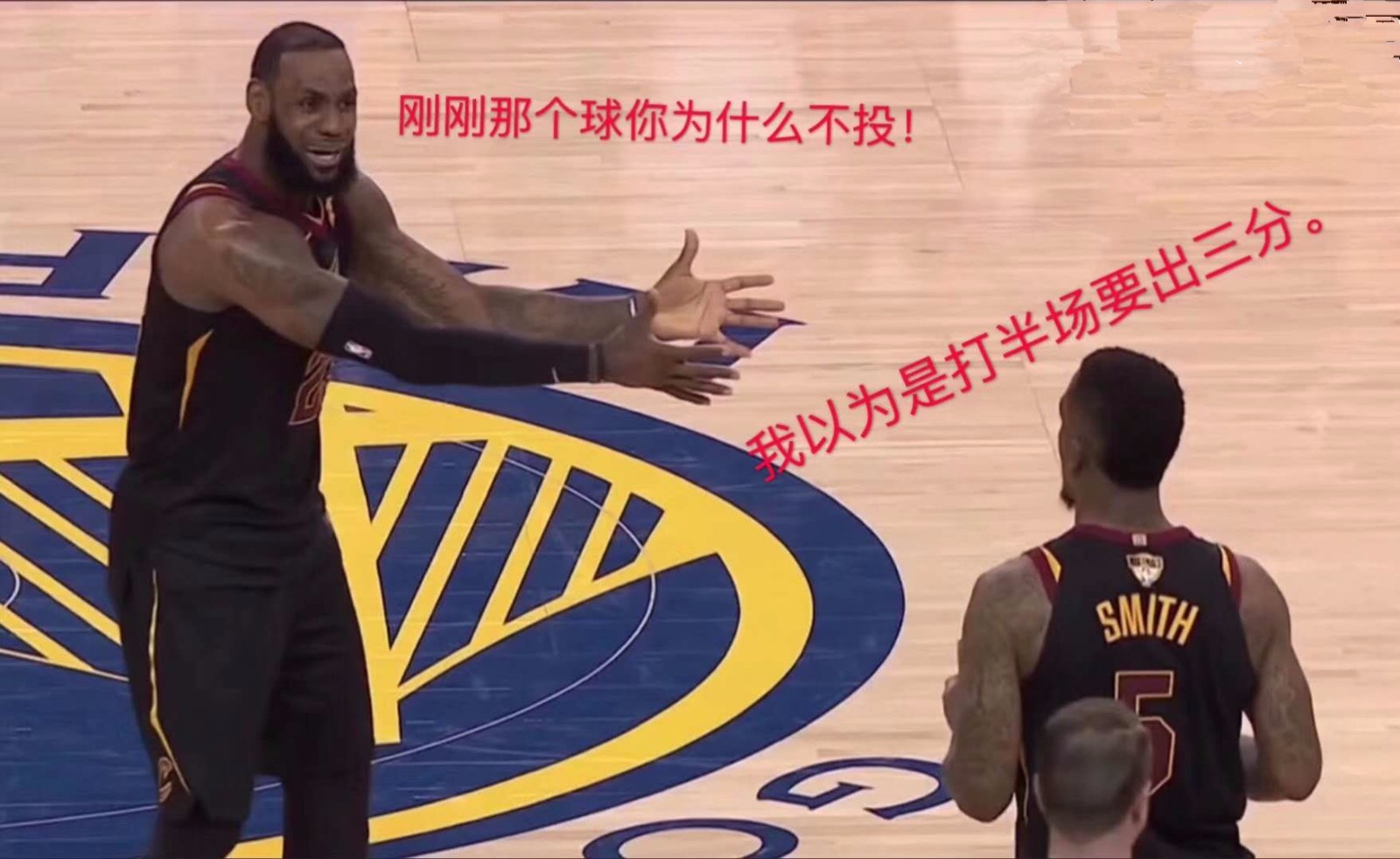 JR脑袋不清醒,就算詹姆斯超神了也没用!球迷神