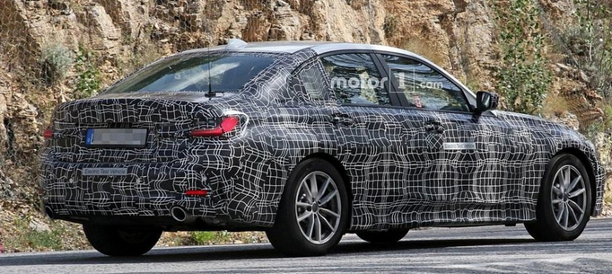 有一輛重磅新能源 BMW 3系EV諜照曝光
