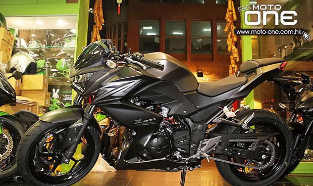 疾走奔驰，帅到没朋友了！川崎Kawasaki Z300摩托街车