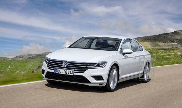 2018年第三季度推出 新款Passat假想图