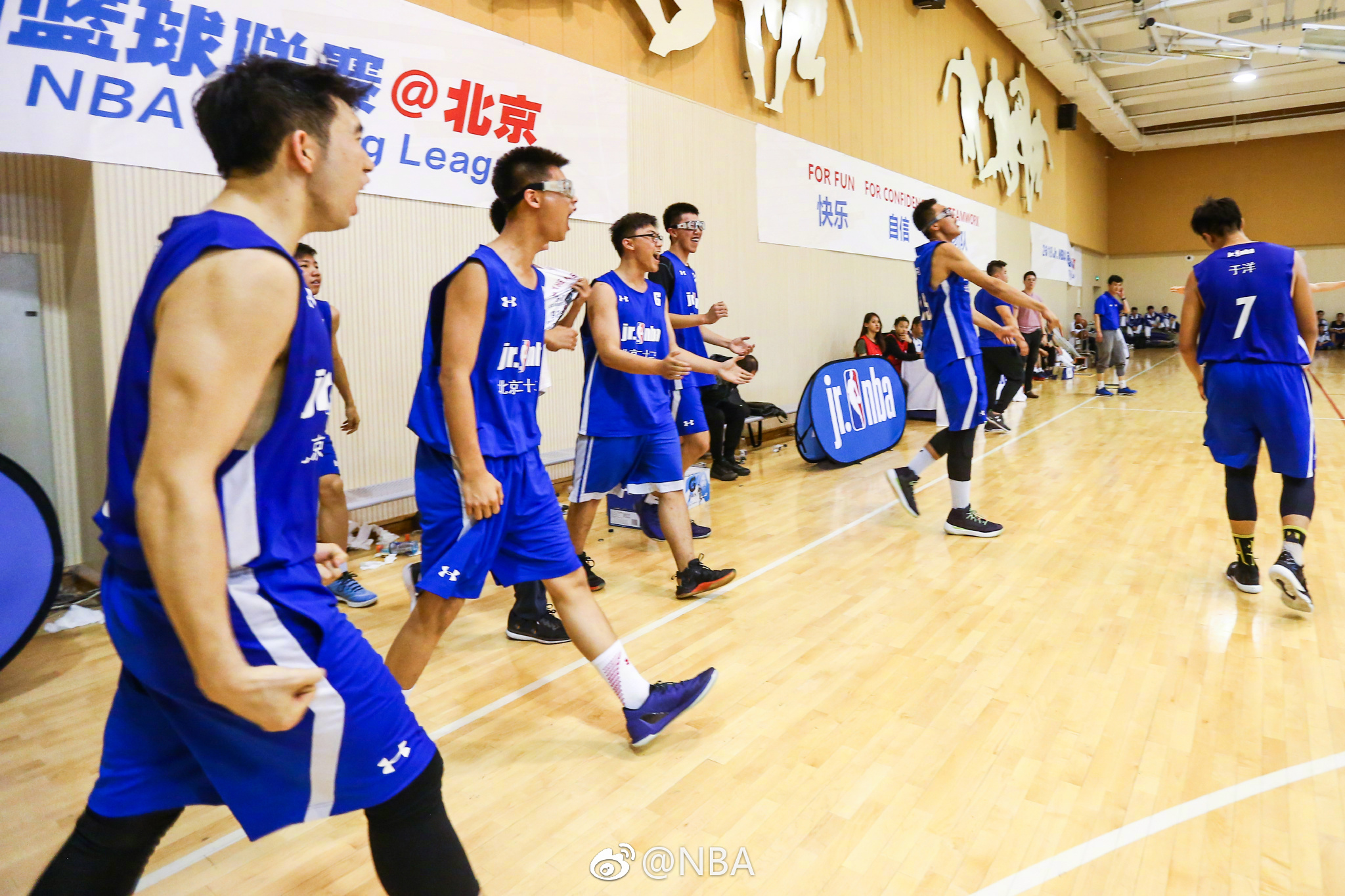 2018 Jr. NBA校园篮球联赛北京高中组迎来最后