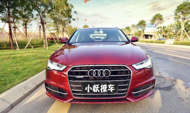 进口奥迪A6 Avant与黑丝美女的立冬之约