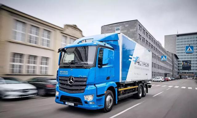 电动重卡已来，梅赛德斯-奔驰eActros投入试运营
