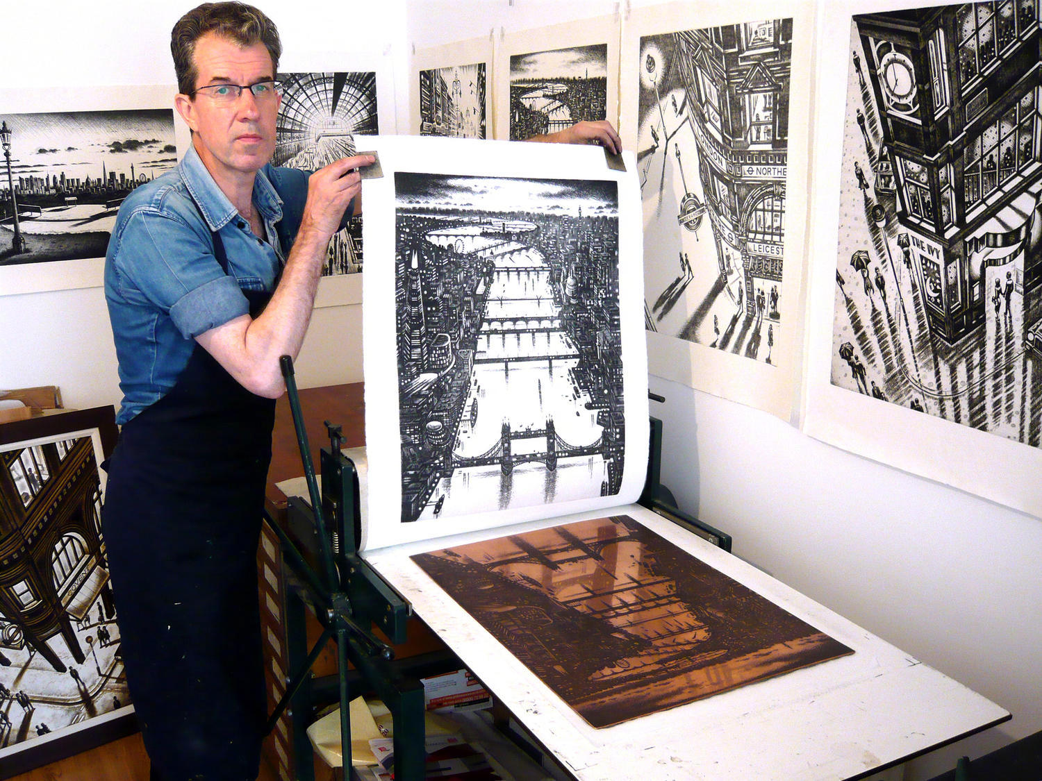 来自版画艺术家 john duffin 作品一组 www.johnduffin.co.uk