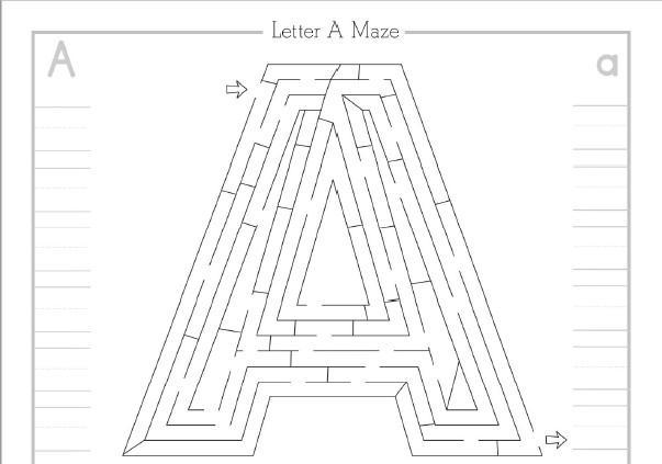 幼儿园小学生注意力训练之五:迷宫大冒险