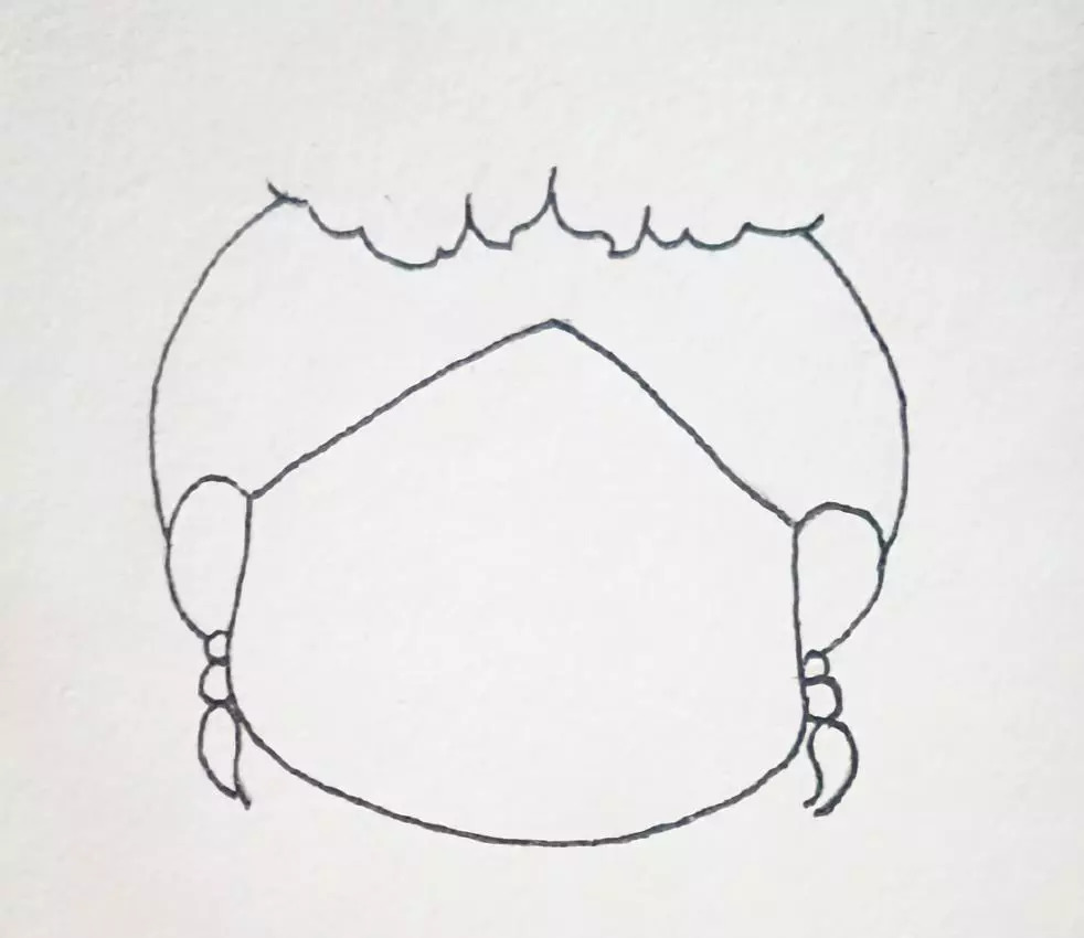 【绘画教程】画一个萌哒哒的清朝格格