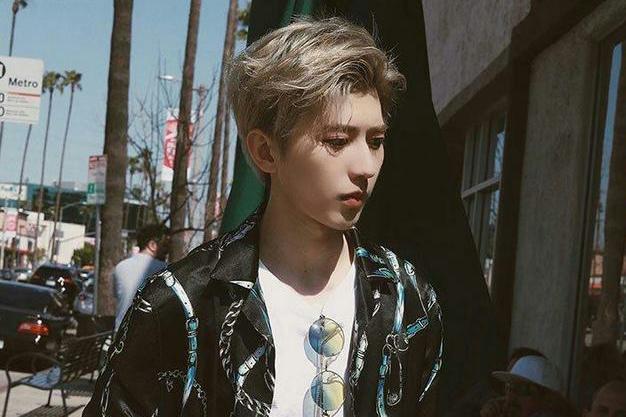 蔡徐坤随团到美国商业游玩,好久没看到他这样笑过了!