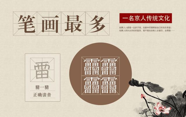 笔画最多的繁体字，还有个172画的字，汉字博大精深