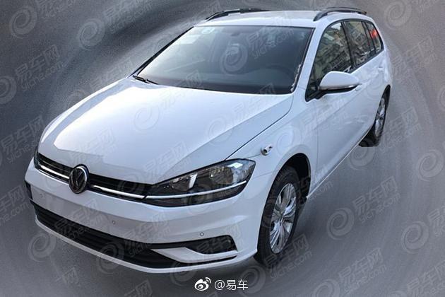 一汽-大众高尔夫旅行版谍照曝光，或2019年初国产上市
