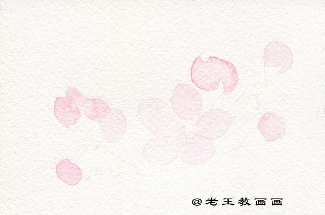 手把手教你画彩铅桃花