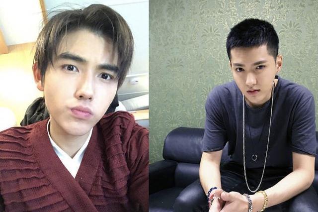 吴亦凡学生时代照片