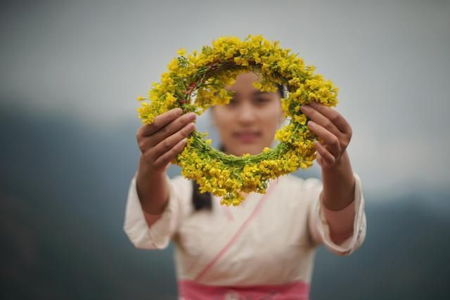 谈谈怎样拍好油菜花环照|片花|花环|摄影_新浪新闻