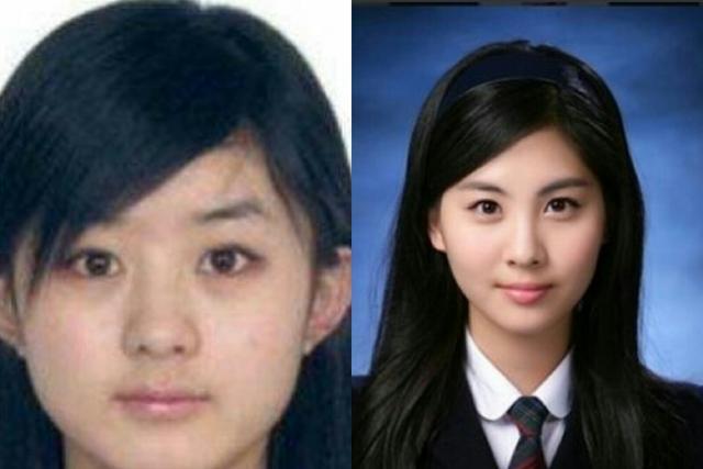 中韩女星的证件照大比拼,揭秘韩国美颜证件照是如何拍出!
