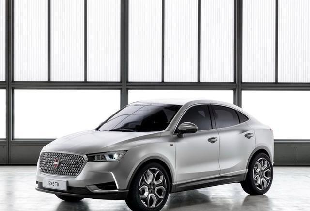 定位轿跑SUV, 宝沃BX6路试曝光, 类似宝马X6设计风格