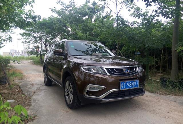 最美SUV博越自尊棕 提车作业及2000公里感受