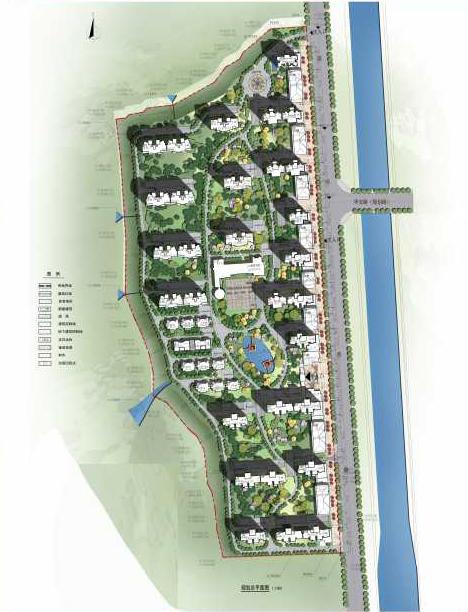 占地209亩 定西绿洲小镇规划调整 绿地率容积