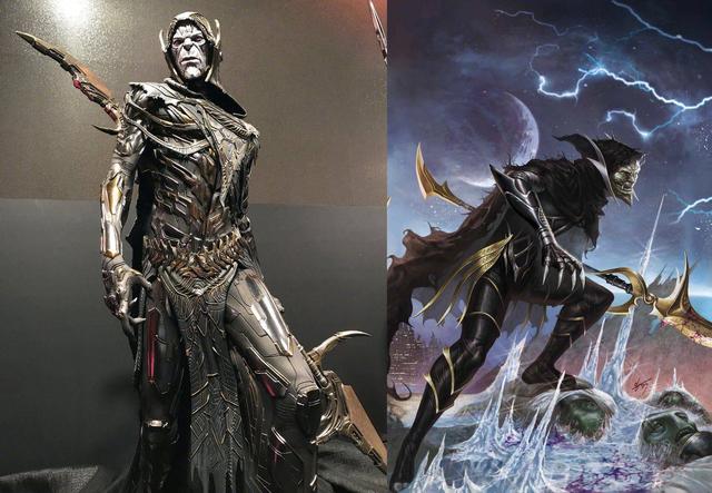 灭霸最强手下黑曜五将，亡刃将军刺穿幻视，乌木喉策反奇异博士!