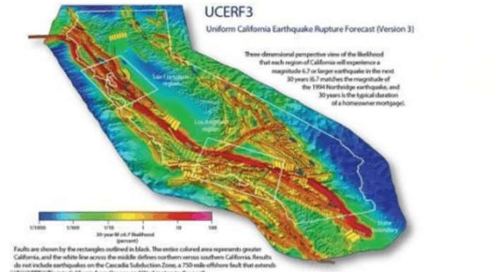 加州大地震预言已出现很长时间,若是成真