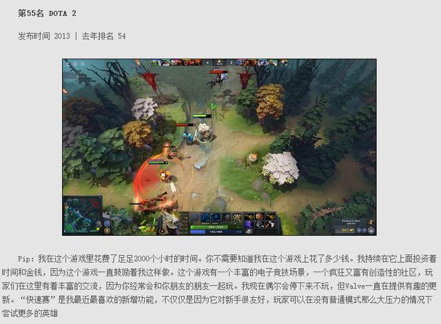 外媒评选2018端游排行TOP100:LOL热度不减