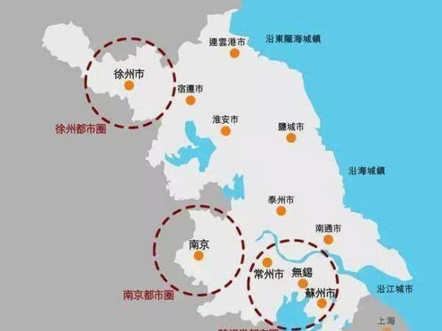 同是江苏省,为何苏北铁路少、甚至没有高铁?