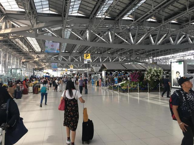 泰国落地签, 进出曼谷索万那普国际机场, 看完这