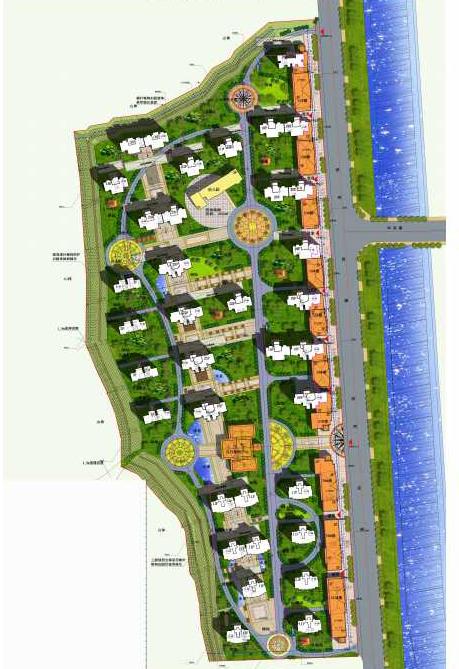 占地209亩 定西绿洲小镇规划调整 绿地率容积