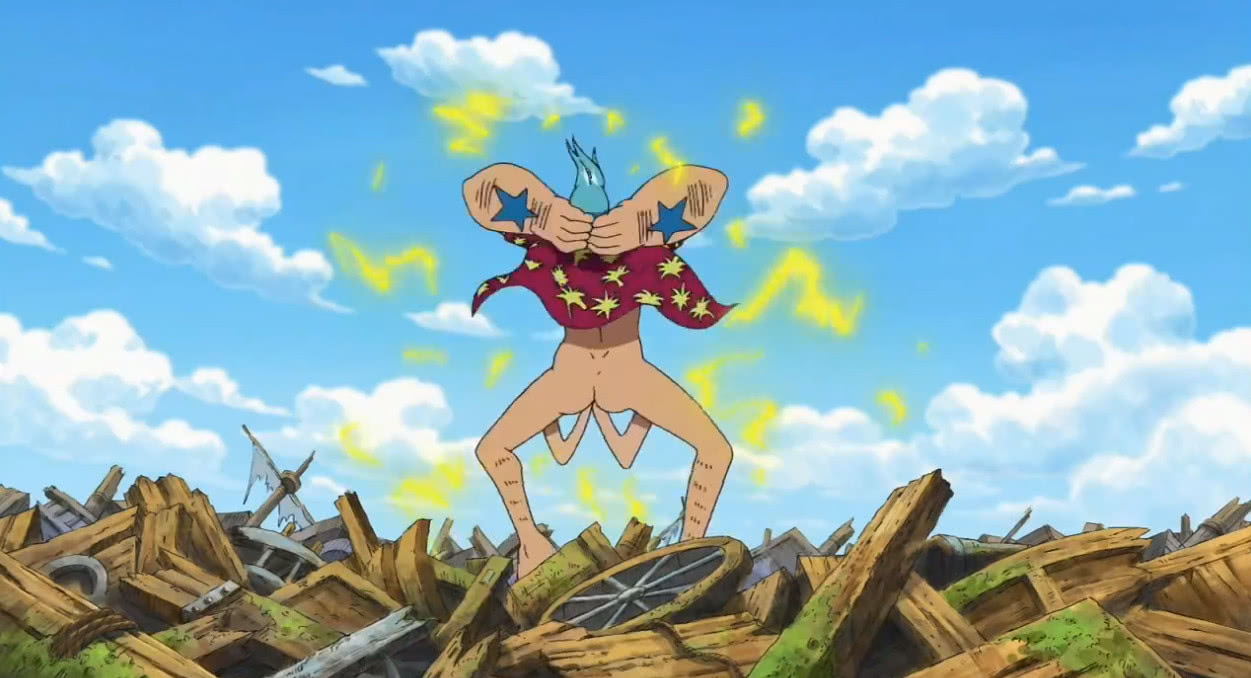 海贼王 罗宾对弗兰奇做过这些事搂过腰捏过蛋还经常穿情侣装